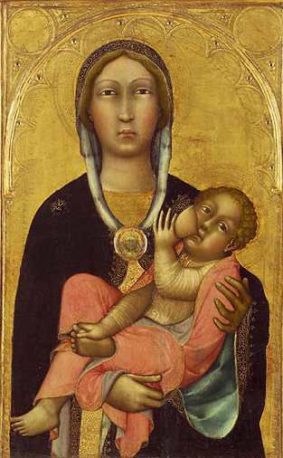 Madonna and Child, ca. 1375 (Paolo di Giovanni Fei) (fl. 1369-1411) The Metropolitan Museum of Art, New York, NY, 41.190.13 